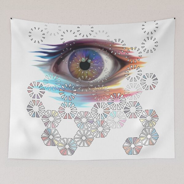 Item preview, Watercolor Art, Geometric Eye designed and sold by Kayden DiGiovanni.
