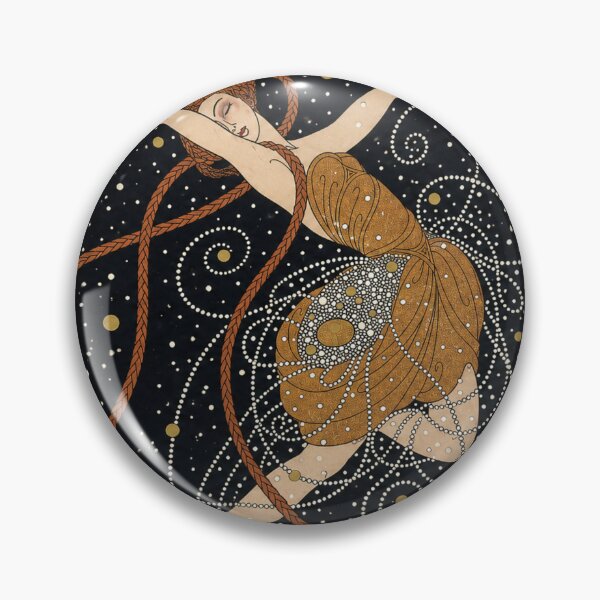 Item preview, This artwork is a famous Art Deco piece titled Ondee (sometimes referred to as "Rain Shower" or "Ballet Dancer") by the renowned Russian-French artist Erté (Romain de Tirtoff) designed and sold by RickE.