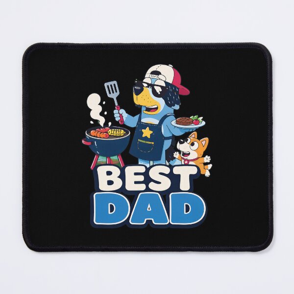 Item preview, Best Dad Bluey Dog Drummer Father's Day designed and sold by visionnen.