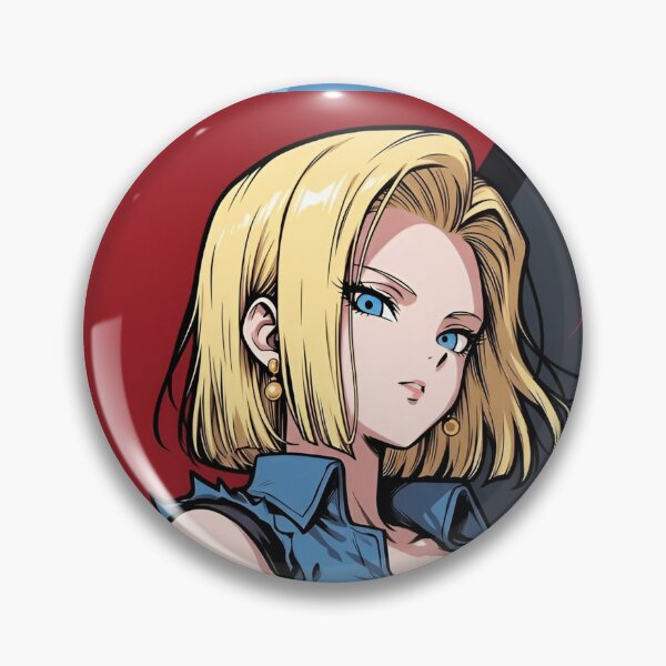 Item preview, Blonde Anime Warrior – Blue Denim & Purple Streetwear Aesthetic designed and sold by Dyan4.