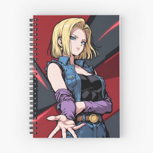 Item preview, Blonde Anime Warrior – Blue Denim & Purple Streetwear Aesthetic designed and sold by Dyan4.