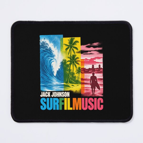 Item preview, Jack Johnson SURFILMUSIC 2026 Retro Surf Film Music designed and sold by ZeigerMax.