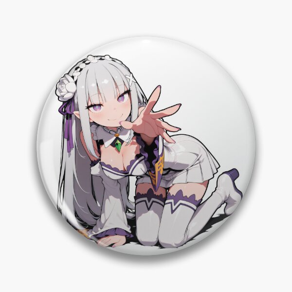 Item preview, Chibi Emilia Reaching Out Maid Sticker designed and sold by RGB-crayon.
