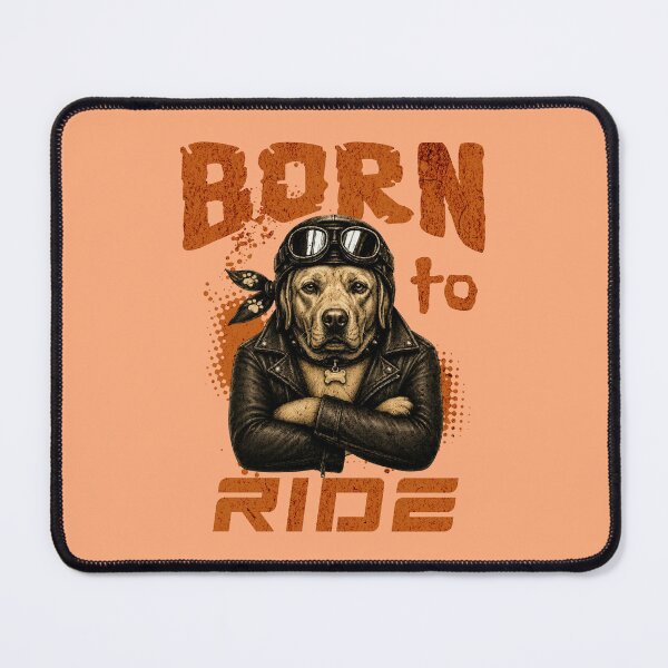 Item preview, Labrador Retriever Born To Ride - Biker Jacket & Bandana & Goggles designed and sold by PixelsPaws.
