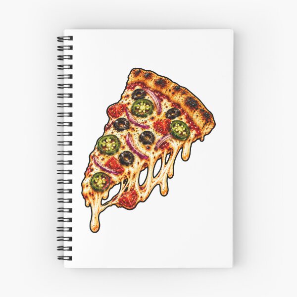 Item preview, Spicy Jalapeño Pizza Slice designed and sold by Roadlight Photography .