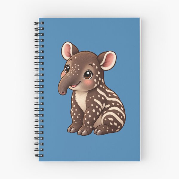 Item preview, Kawaii Jungle Baby Tapir designed and sold by Krys-Designs.