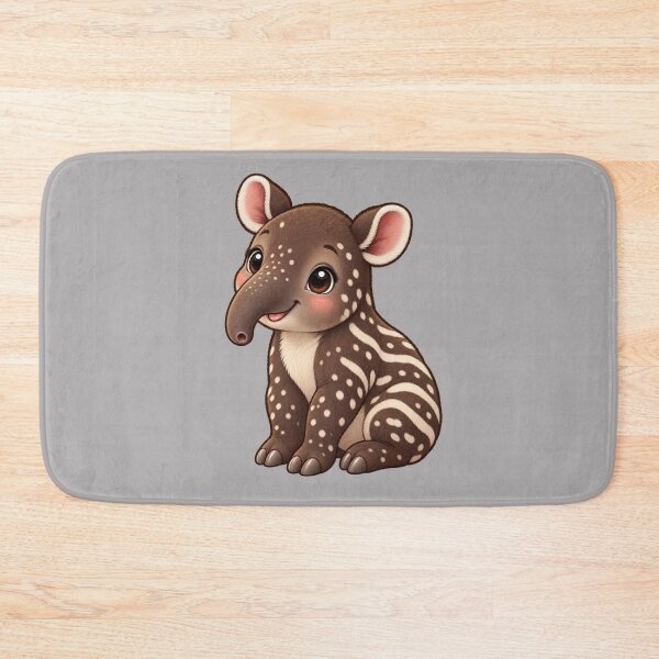 Item preview, Kawaii Jungle Baby Tapir designed and sold by Krys-Designs.