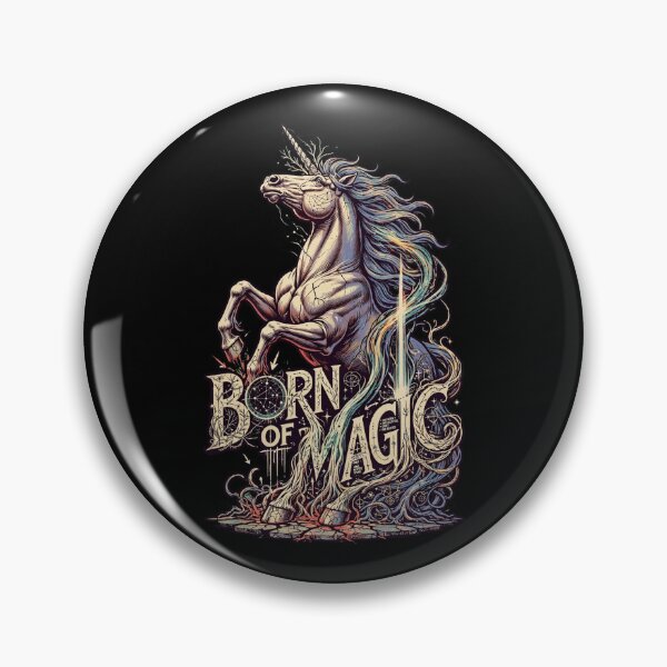 Item preview, Born of Magic Unicorn Design, Magical Unicorn Artwork, Mythical Creature Gift, Fantasy Unicorn Graphic, Unicorn Lover Gift, Fantasy Art, Legendary Creature, Enchanted Unicorn designed and sold by Typologystudios.