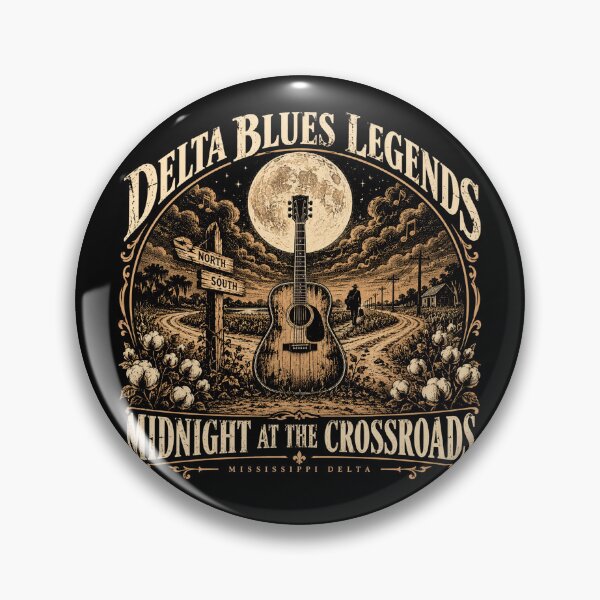 Item preview, Delta Blues Legends – Midnight at the Mississippi Crossroads designed and sold by WILLIAMS-BR.