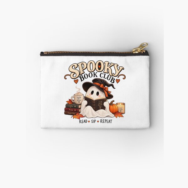 Item preview, Spooky Book Club, Cute Ghost Reading Halloween Book Lover designed and sold by Butterfly  Effect.