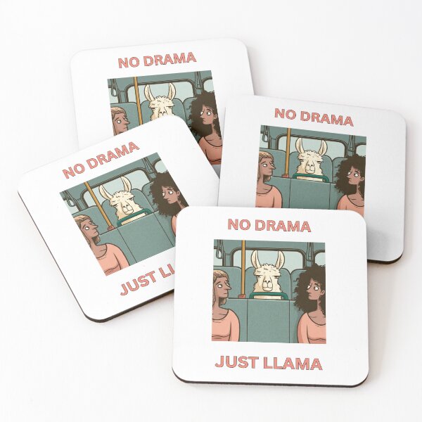 Item preview, No Drama Just Llama Bus Ride designed and sold by SamodivaAtelier.