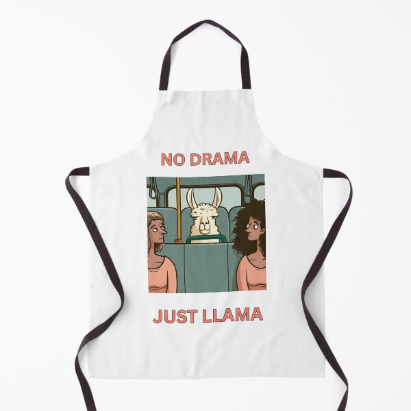 Item preview, No Drama Just Llama Bus Ride designed and sold by SamodivaAtelier.