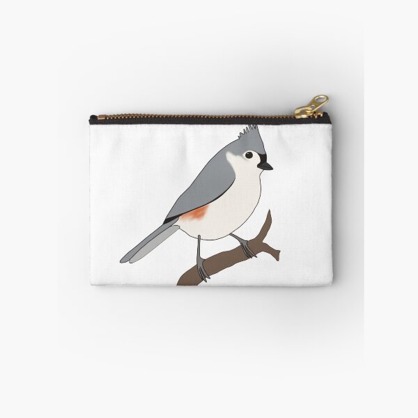 Item preview, Tufted Titmouse Digital Artwork – Cute Bird Illustration designed and sold by FarnwirbelArt.