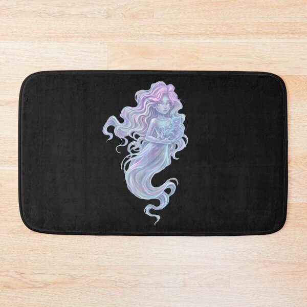 Item preview, Pastel Goth Ghost with Magical Cat designed and sold by litleelseart.