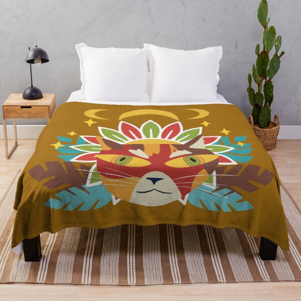 Item preview, Tribal Boho Tortoiseshell Cat designed and sold by IvysCreativityHouse.