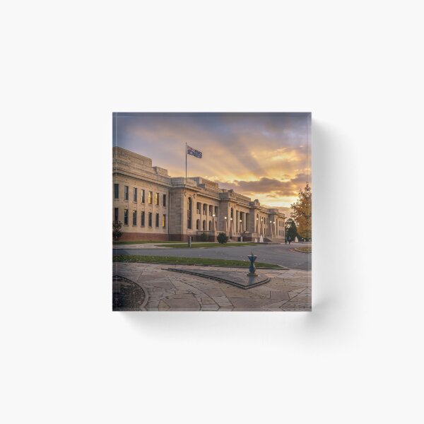Item preview, Golden Hour at Old Parliament House Canberra designed and sold by ArtworkNorth.