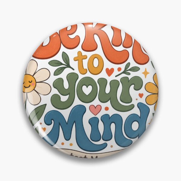 Item preview, Be Kind to Your Mind Protect Your Peace Floral Positive Quote designed and sold by wecrea.
