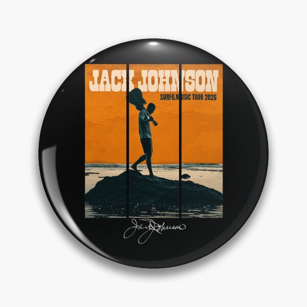 Artikelvorschau, Jack Johnson SURFILMUSIC Tour 2026 Coastal Vintage Music entworfen und verkauft von ZeigerMax.