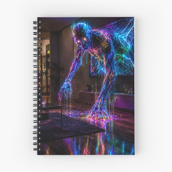 Item preview, Malglitch — Hyperreal Neon Glitch Entity | Cosmic Horror designed and sold by YourForKor.