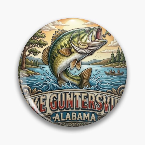 Item preview, LAKE GUNTERSVILLE ALABAMA USA designed and sold by likbatonboot.