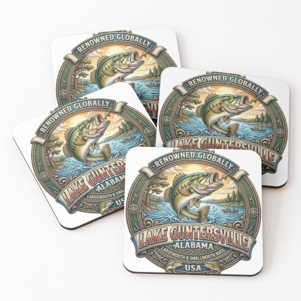 Item preview, LAKE GUNTERSVILLE ALABAMA USA designed and sold by likbatonboot.