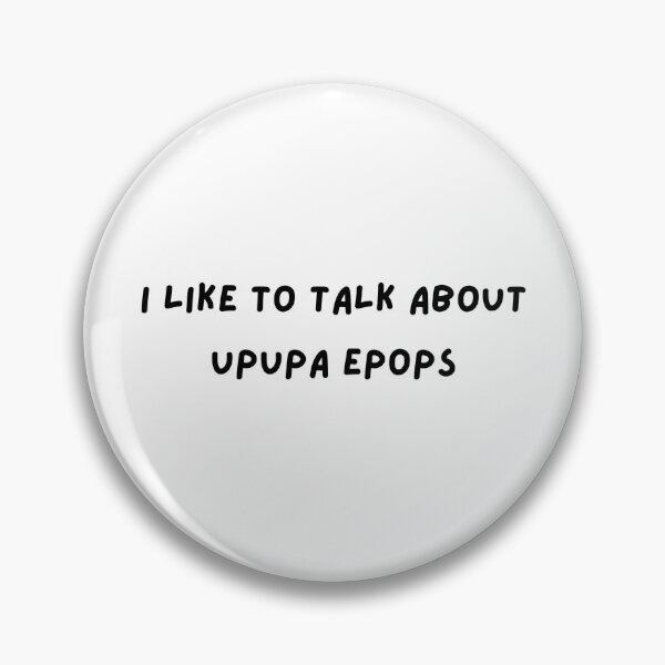 Item preview, I like to talk about upupa epops designed and sold by sociallyawkw.