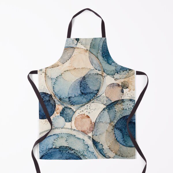 Item preview, Abstract Circles Scandinavian Color Palette designed and sold by newnomads-art.