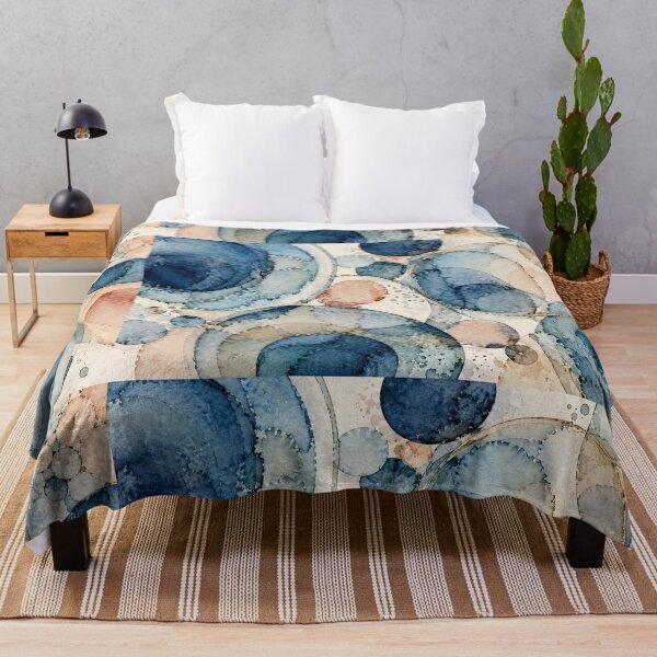 Item preview, Abstract Circles Scandinavian Color Palette  designed and sold by newnomads-art.