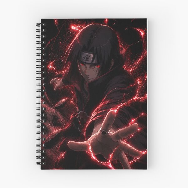 Item preview, Dark Red Shadow Ninja – Crimson Energy Anime Warrior Aesthetic designed and sold by Dyan4.