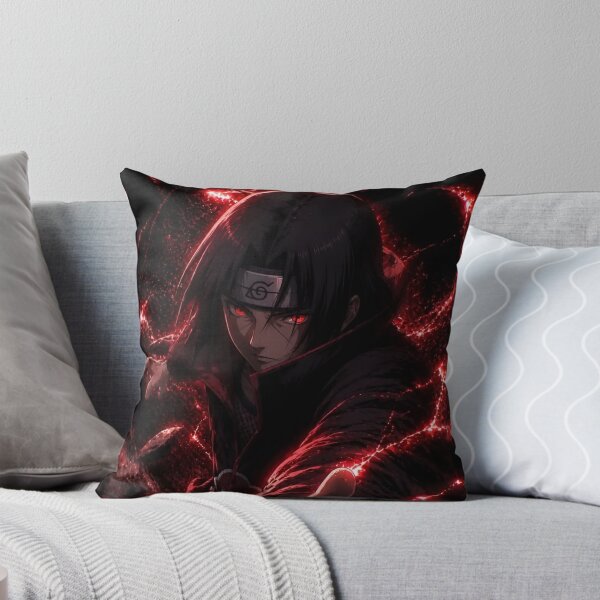Item preview, Dark Red Shadow Ninja – Crimson Energy Anime Warrior Aesthetic designed and sold by Dyan4.