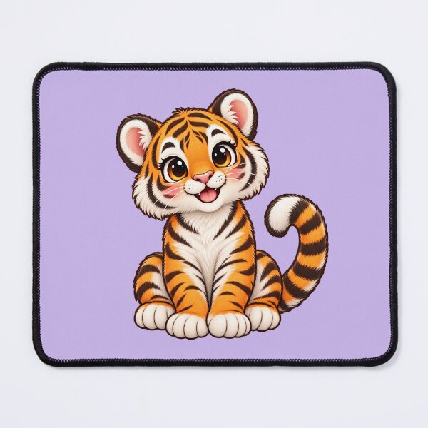 Item preview, Kawaii Jungle Bengal Tiger Cub designed and sold by Krys-Designs.