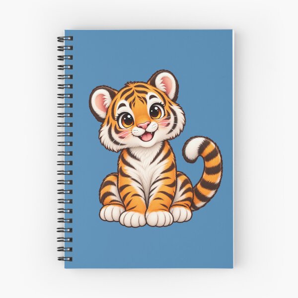 Item preview, Kawaii Jungle Bengal Tiger Cub designed and sold by Krys-Designs.