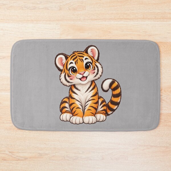 Item preview, Kawaii Jungle Bengal Tiger Cub designed and sold by Krys-Designs.