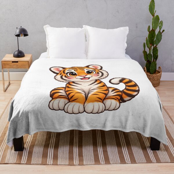 Item preview, Kawaii Jungle Bengal Tiger Cub designed and sold by Krys-Designs.