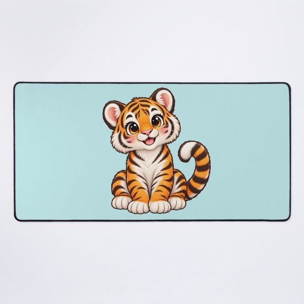 Item preview, Kawaii Jungle Bengal Tiger Cub designed and sold by Krys-Designs.