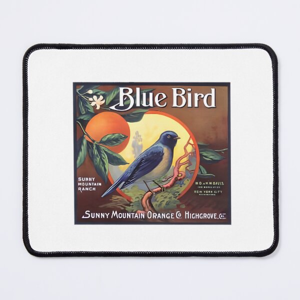 Item preview, Vintage Blue Bird Crate Label Art | ⭐⭐⭐⭐⭐ Best Seller designed and sold by Shawon Khan Sourov.