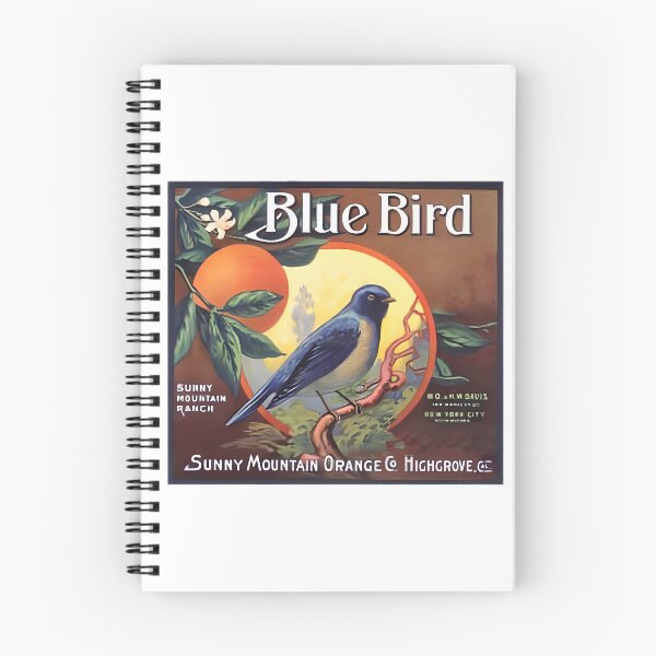Item preview, Vintage Blue Bird Crate Label Art | ⭐⭐⭐⭐⭐ Best Seller designed and sold by Shawon Khan Sourov.
