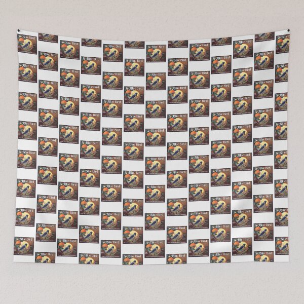 Item preview, Vintage Blue Bird Crate Label Art | ⭐⭐⭐⭐⭐ Best Seller designed and sold by Shawon Khan Sourov.