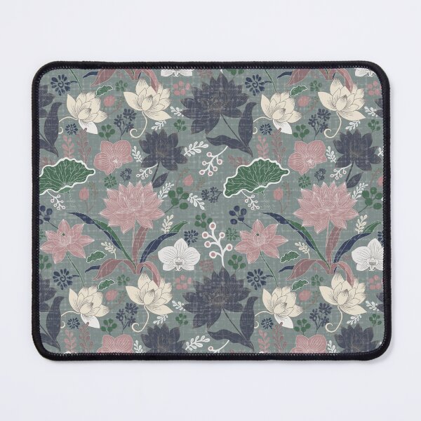 Item preview, Lotus and Orchids: Zen Botanical Elegance designed and sold by Nekogobido.