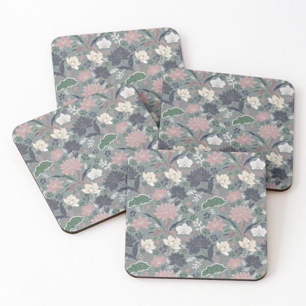 Item preview, Lotus and Orchids: Zen Botanical Elegance designed and sold by Nekogobido.
