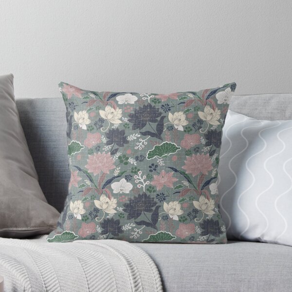 Item preview, Lotus and Orchids: Zen Botanical Elegance designed and sold by Nekogobido.