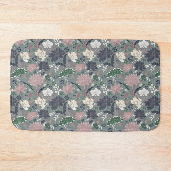 Item preview, Lotus and Orchids: Zen Botanical Elegance designed and sold by Nekogobido.