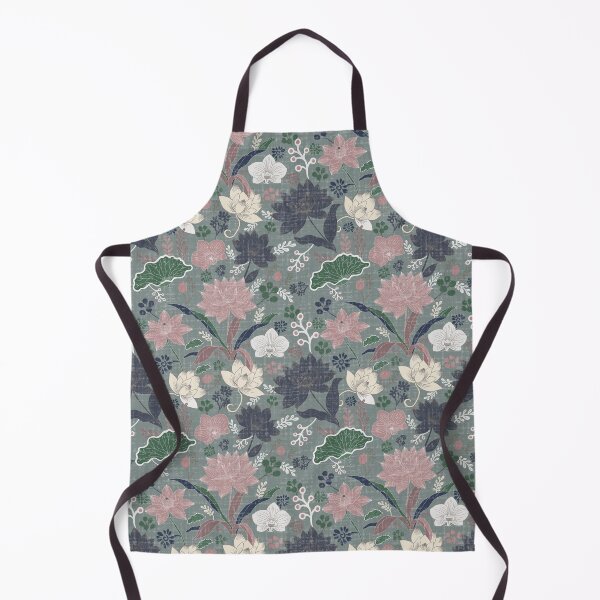 Item preview, Lotus and Orchids: Zen Botanical Elegance designed and sold by Nekogobido.