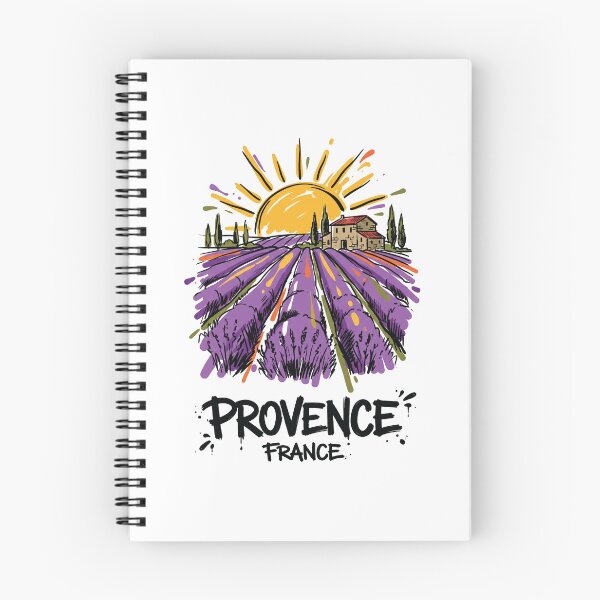 Item preview, Provence Lavender Fields France Art Print designed and sold by Merch by Das Design Studio.