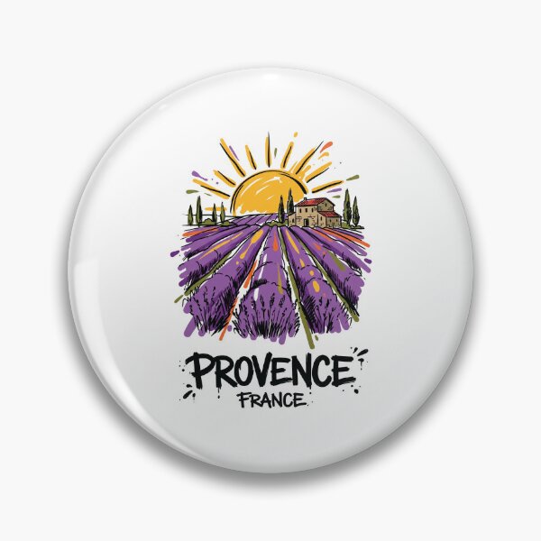 Item preview, Provence Lavender Fields France Art Print designed and sold by Merch by Das Design Studio.