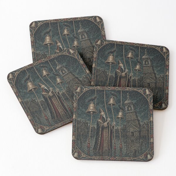Item preview, The Bell Ringer - Gothic Plague Doctor Art  designed and sold by Odinsshop.