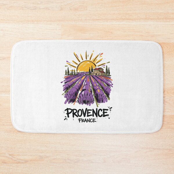 Item preview, Provence Lavender Fields France Art Print designed and sold by Merch by Das Design Studio.