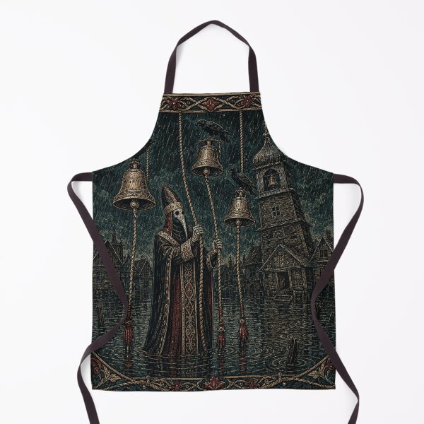 Item preview, The Bell Ringer - Gothic Plague Doctor Art designed and sold by Odinsshop.