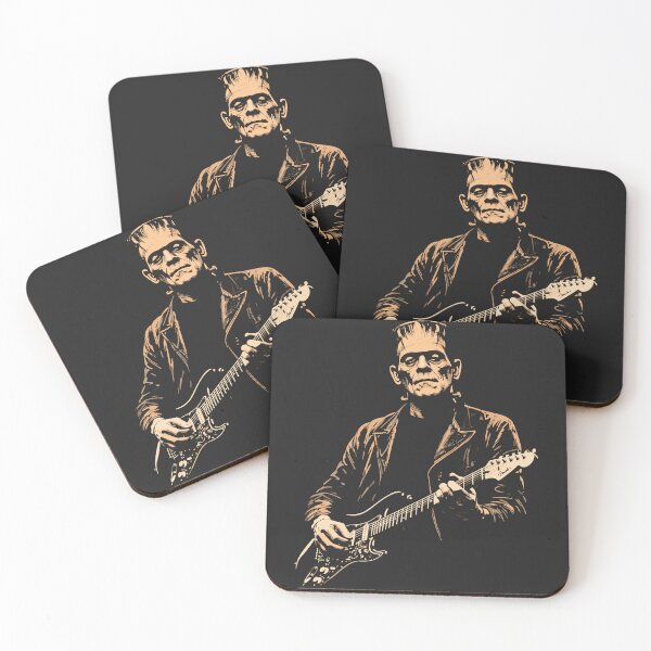 Item preview, Halloween Frankenstein Playing Guitar designed and sold by Gaea1.