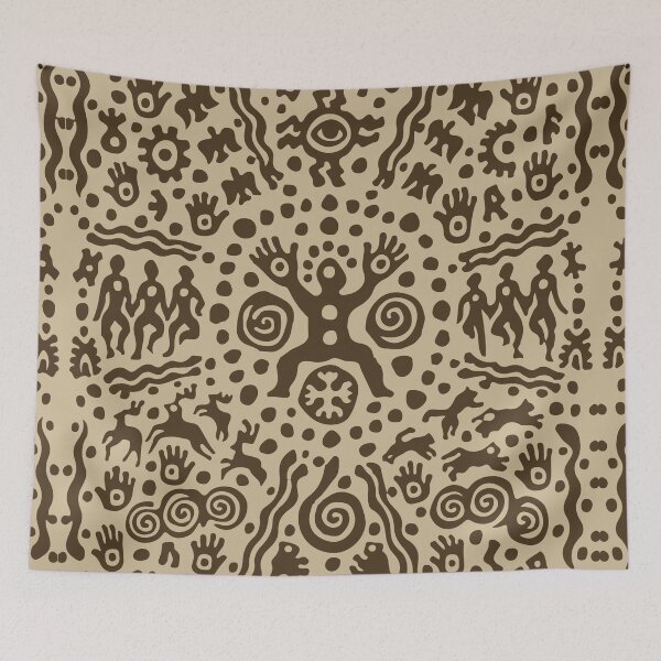 Item preview, Ancient Spirit Tree Hand Eyes Art designed and sold by RamyGallery.